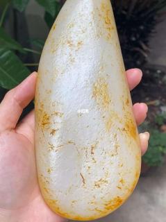 旧藏·和田玉籽料随型原石
