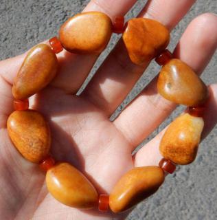 珠宝玉石类手串排名,最最最让人喜欢的是和田玉原籽手串!