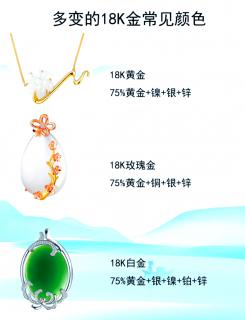 为什么和田玉镶嵌多用18k金?