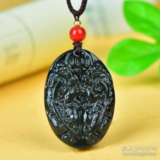 和田玉貔貅玉佩吊坠